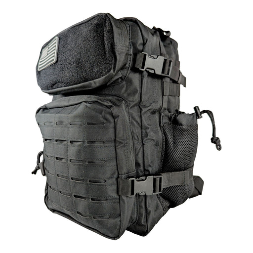 Kemp USA Small Assault / Tactical Backpack for Military Army, Black