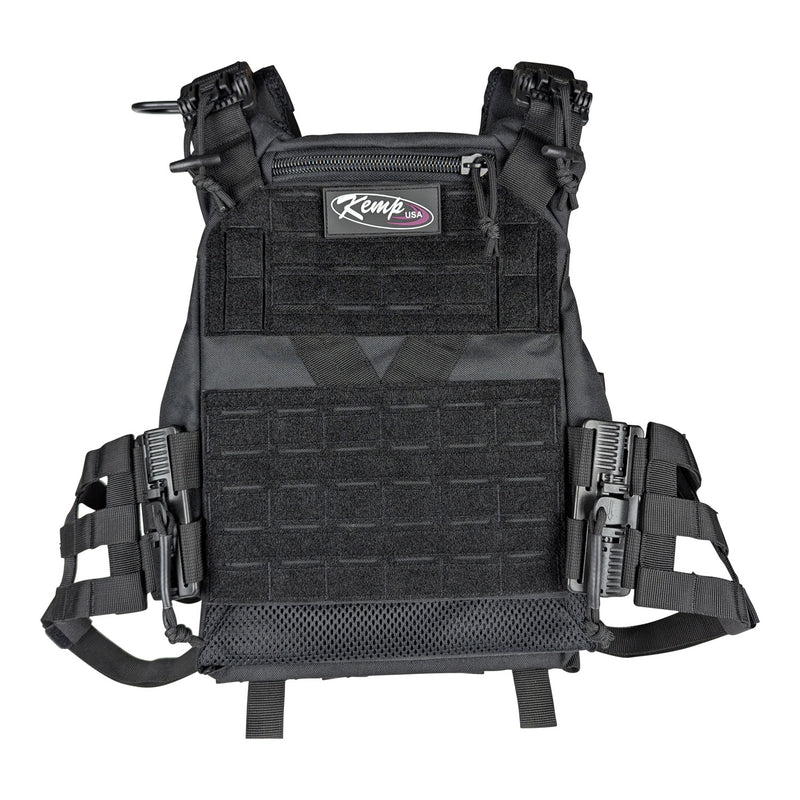 Kemp USA Tactical Vest with Quick Release Buckles