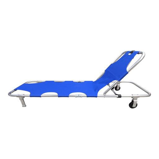 Kemp USA Folding Stretcher with Wheels - 16 lb for First Responders
