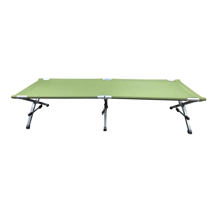 Kemp USA Aluminum Military Camping Portable Folding Cot Stretcher