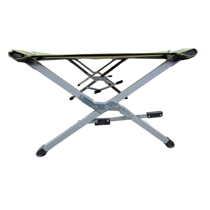 Kemp USA Aluminum Military Camping Portable Folding Cot Stretcher