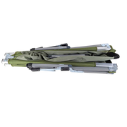 Kemp USA Aluminum Military Camping Portable Folding Cot Stretcher