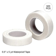 Kemp USA Waterproof First Aid Tape (0.5" x 5 yd) Case of 500 pcs