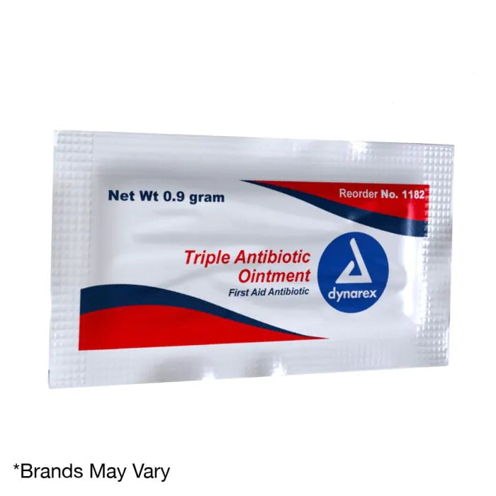 Kemp USA Triple Antibiotic Ointment, 0.9 Gram Packets - Case of 1,728 pcs