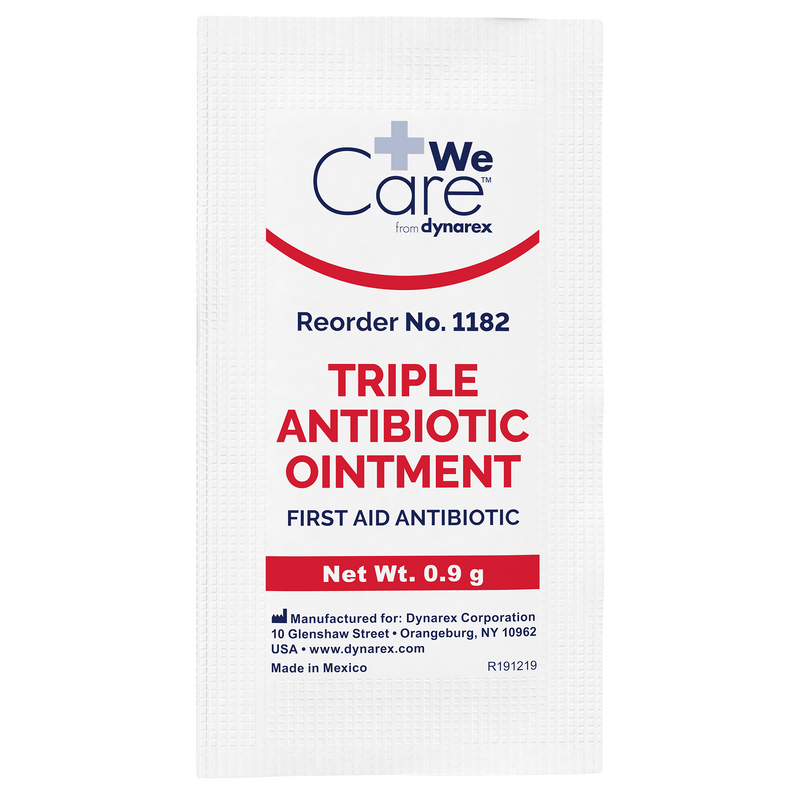 Kemp USA Triple Antibiotic Ointment, 0.9 Gram Packets - Case of 1,728 pcs