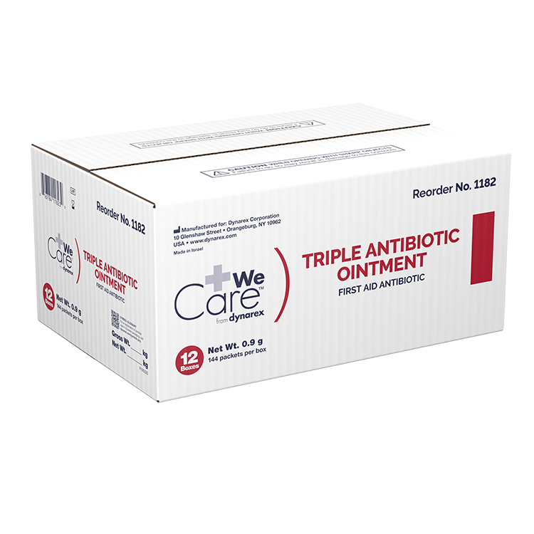 Kemp USA Triple Antibiotic Ointment, 0.9 Gram Packets - Case of 1,728 pcs