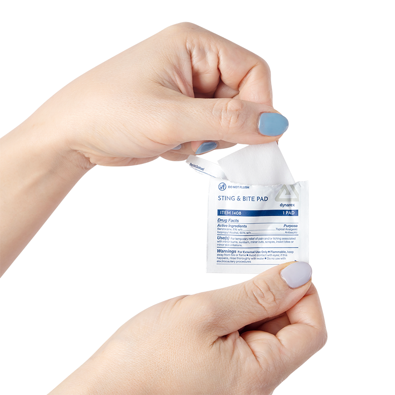 Kemp USA Insect Bite Pads - Case (3,000 pcs)