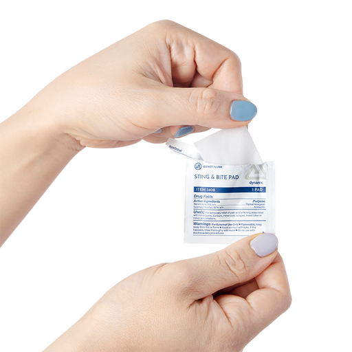 Kemp USA Insect Bite Pads - Case (3,000 pcs)