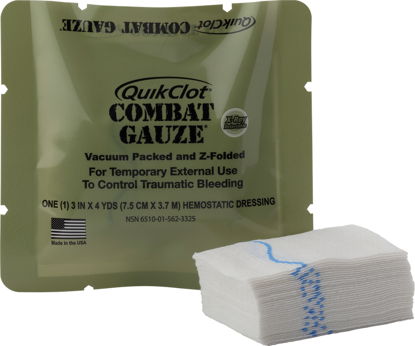 QuikClot Combat Gauze (Z-Fold)