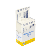 Kemp USA Non-Adherent Pad, Sterile, 2" x 3" - case of 1,200 pcs