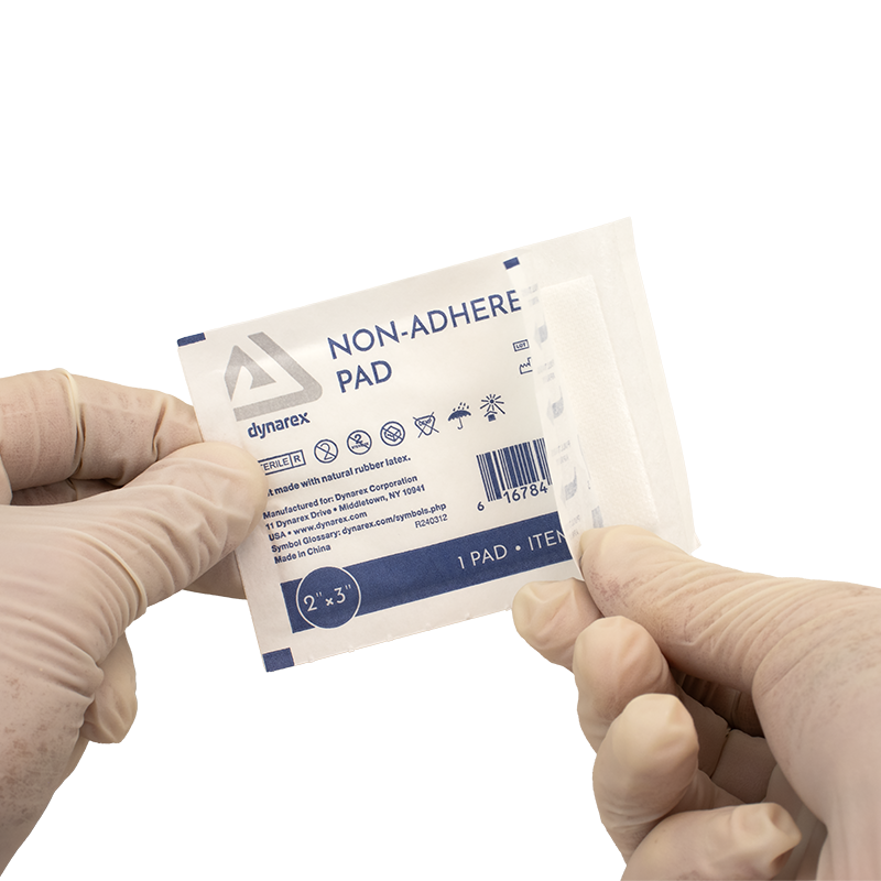 Kemp USA Non-Adherent Pad, Sterile, 2" x 3" - case of 1,200 pcs