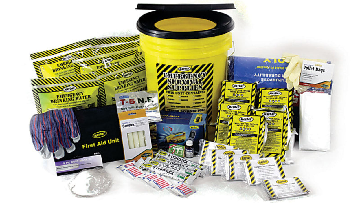 Mayday Deluxe Office Emergency Kit (5-Person) | Group Survival
