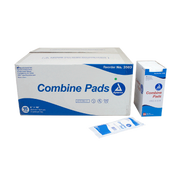 Kemp USA Combine ABD Pads, Sterile 8x10 - Case of 360 pcs