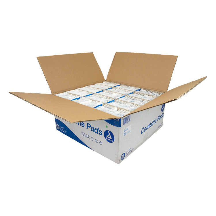 Kemp USA Combine ABD Pads, Sterile 8x10 - Case of 360 pcs