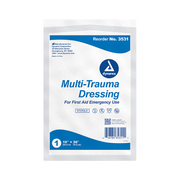 Kemp USA Multi-Trauma Dressing, Sterile, 10" x 30" - Case of 50 pcs