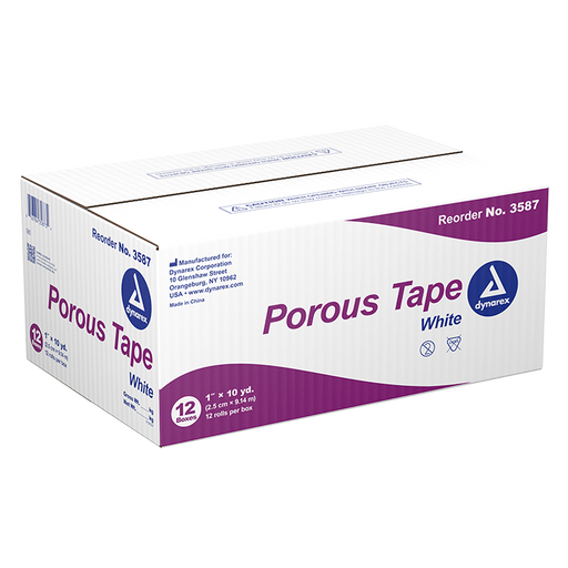 Kemp USA Porous Tape 1" x 10 yd (144 pcs)