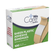 Kemp USA Plastic Bandages,1" x 3", Sterile (2,400 pcs)