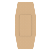 Kemp USA Plastic Bandages, 2" x 4.5", Extra Large Case of 1,200 pcs