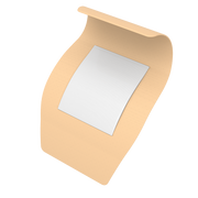 Kemp USA Plastic Bandages, 2" x 4.5", Extra Large Case of 1,200 pcs