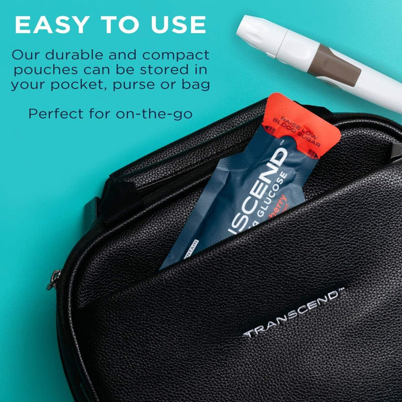 Transcend 15 gram Packet Glucose Gel Strawberry - 100 Pack