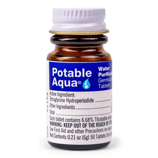 Potable Aqua Water Purification Tablets | Made In USA