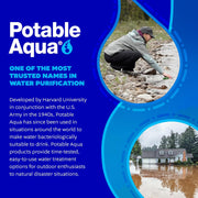 Potable Aqua Water Purification Tablets | Made In USA