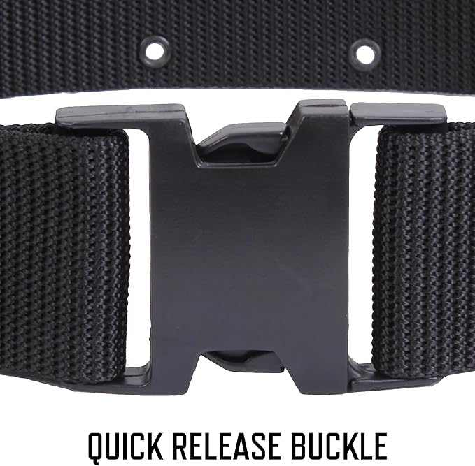 Rothco U.S.M.C. Style Quick Release Pistol Belt | Tactical Web Belt
