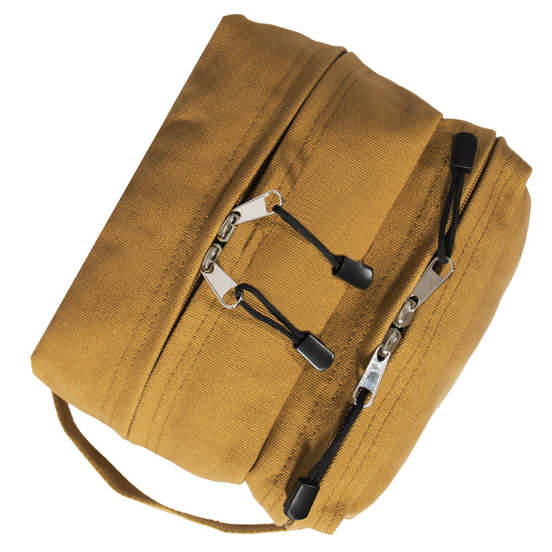 Rothco Canvas Dual Compartment Travel Kit | Toiletry Bag