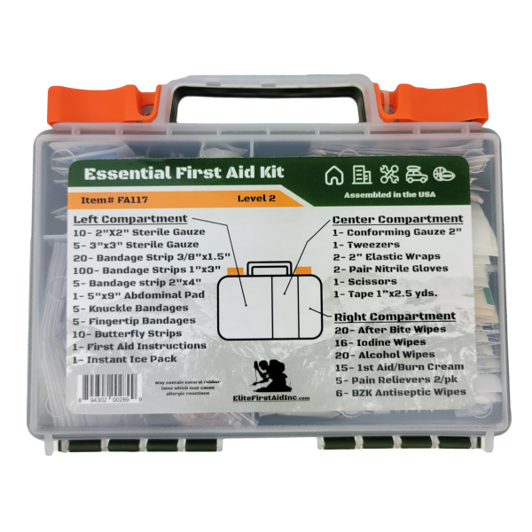 Elite First Aid Essential First Aid Kit – Level 2