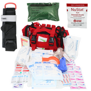 Elite First Aid - Advanced Rapid Response Kit - Windlass Tourniquet, Hemostatic Gauze