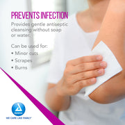 Kemp USA BZK Antiseptic Towelettes - Case of 1,000 pcs