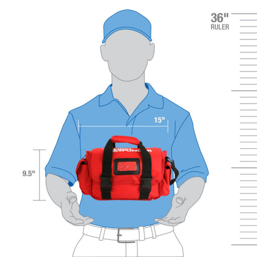 First Aid Only Enhanced First Responder Bag (168-Piece Stocked)