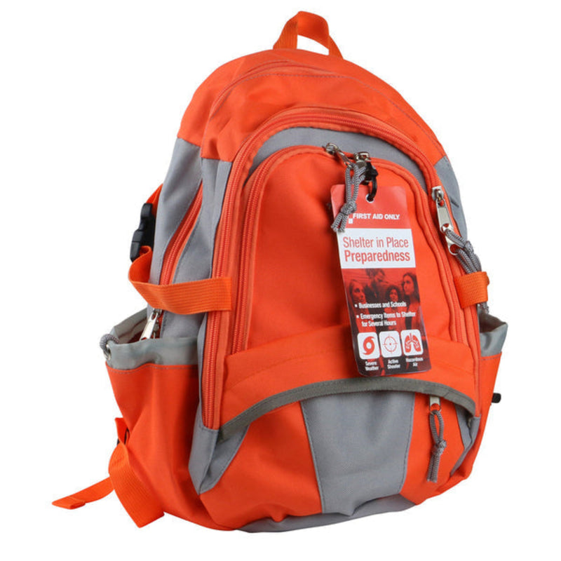 First Aid Only Shelter in Place Emergency Backpack | For 20 People