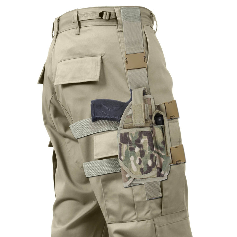 Rothco Deluxe Adjustable Drop Leg Holster | Tactical Thigh Rig