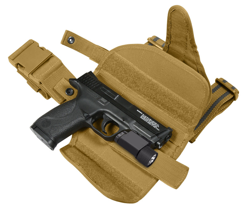 Rothco Deluxe Adjustable Drop Leg Holster | Tactical Thigh Rig