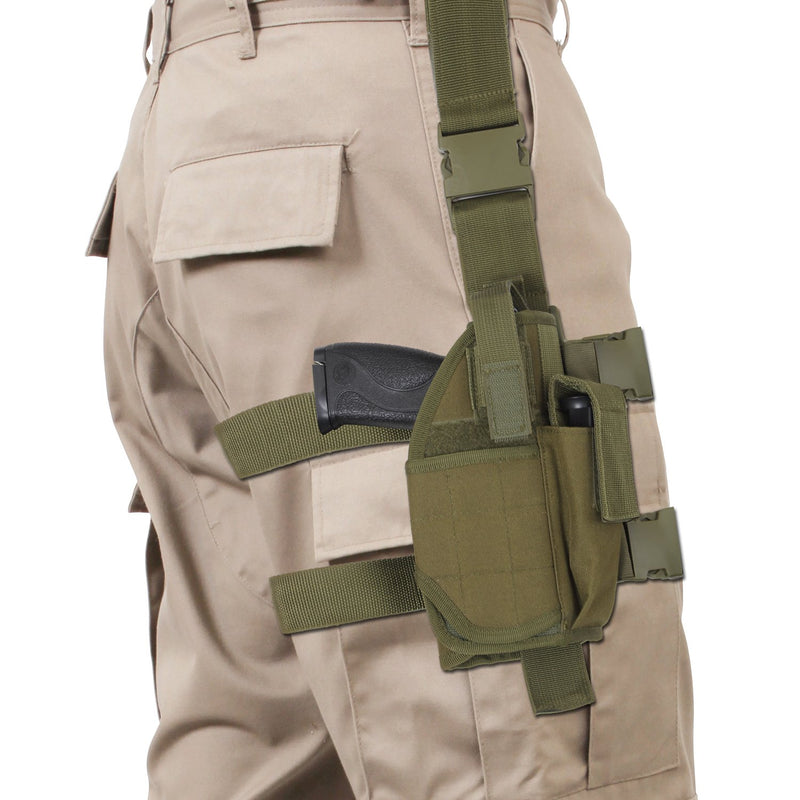 Rothco Deluxe Adjustable Drop Leg Holster | Tactical Thigh Rig