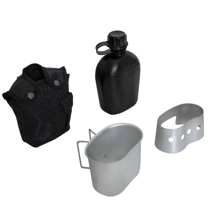 Rothco 4 Piece Canteen Kit With Cover, Aluminum Cup & Stove / Stand | Luminary Global