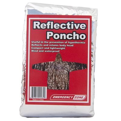 Reflective Poncho - Emergency Zone