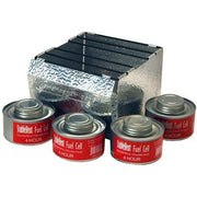 Fold Flat Aluminum Stove with StableHeat Fuel Cells - Emergency Zone