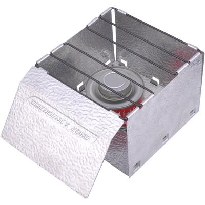 Fold Flat Aluminum Stove with StableHeat Fuel Cells - Emergency Zone