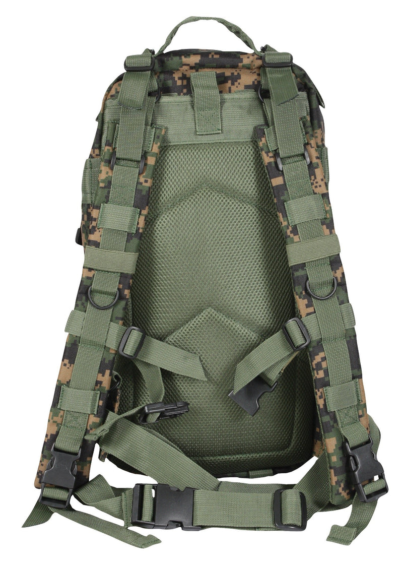 Rothco Camo Medium Transport Pack | 25L Tactical MOLLE Backpack