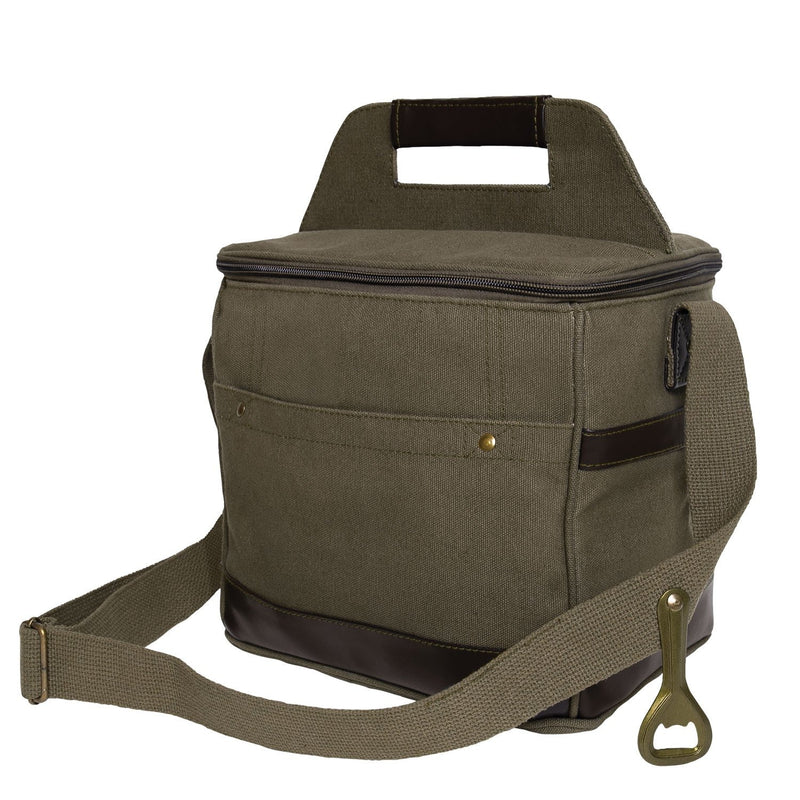 Rothco Canvas Insulated Cooler Bag Olive Drab