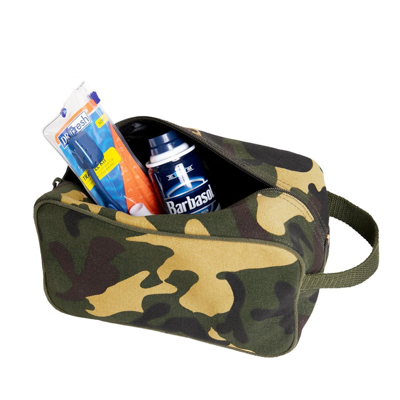 Rothco Canvas Travel Dopp Kit | Heavyweight Toiletry Bag