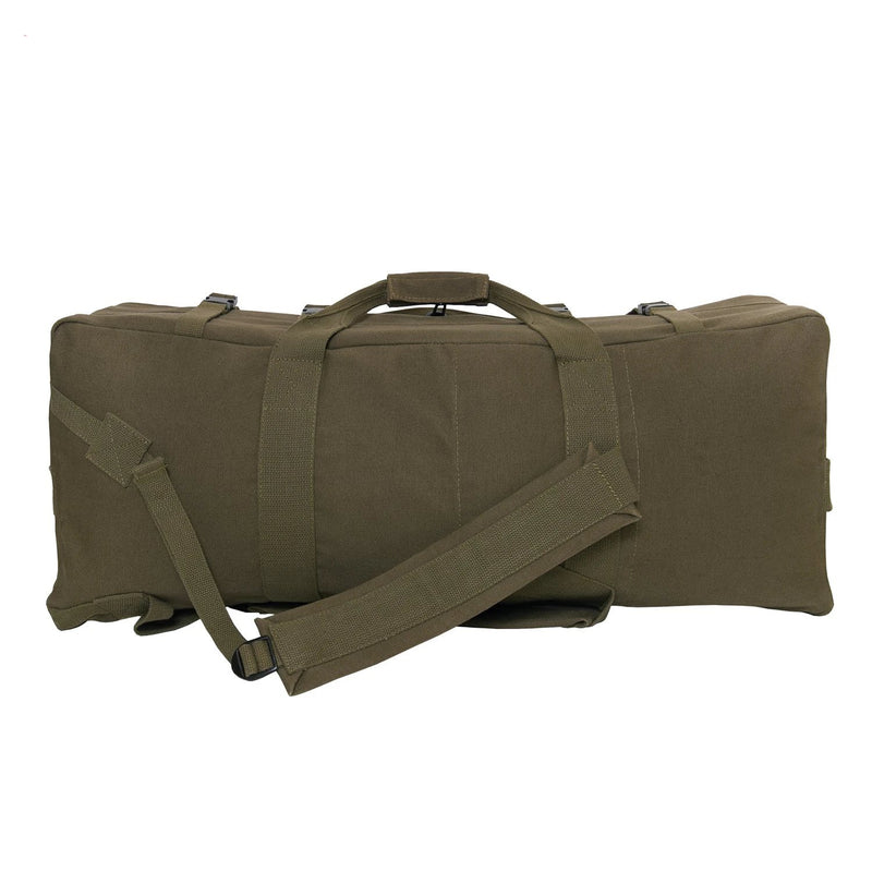 Rothco Enhanced Canvas Duffle Bag | 75L Convertible Backpack