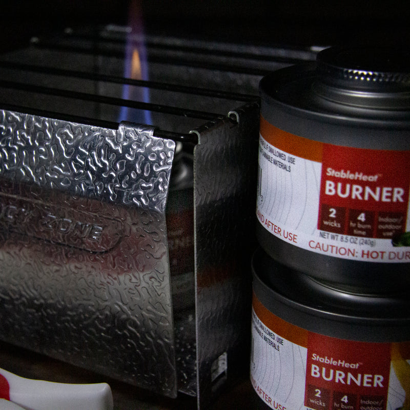 New & Improved Emergency StableHeat Fuel Storage Set