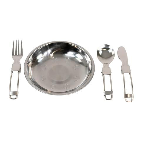 4 Person Stainless Steel Cooking Set