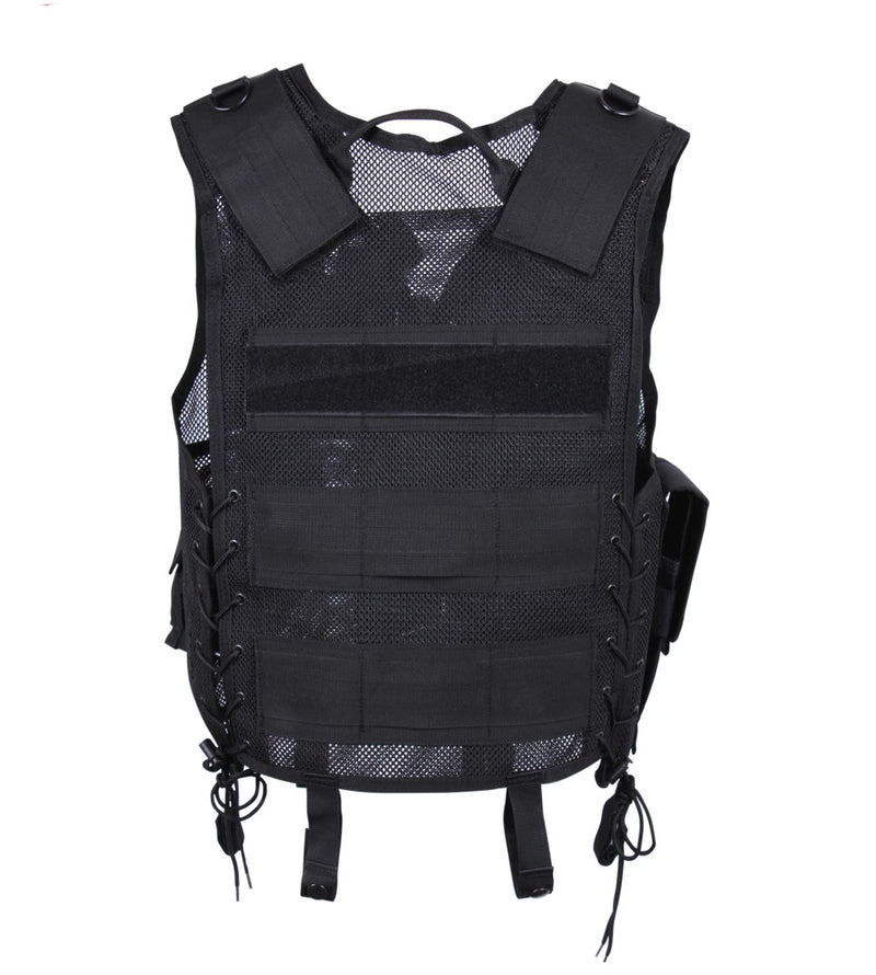 Rothco Quick Draw Tactical Vest | Integrated Holster & Mag Pouches
