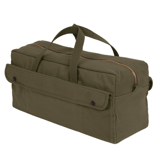 Rothco Canvas Jumbo Tool Bag with Brass Zipper