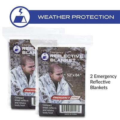 2 Person Basic Earthquake Backpack - Emergency Zone