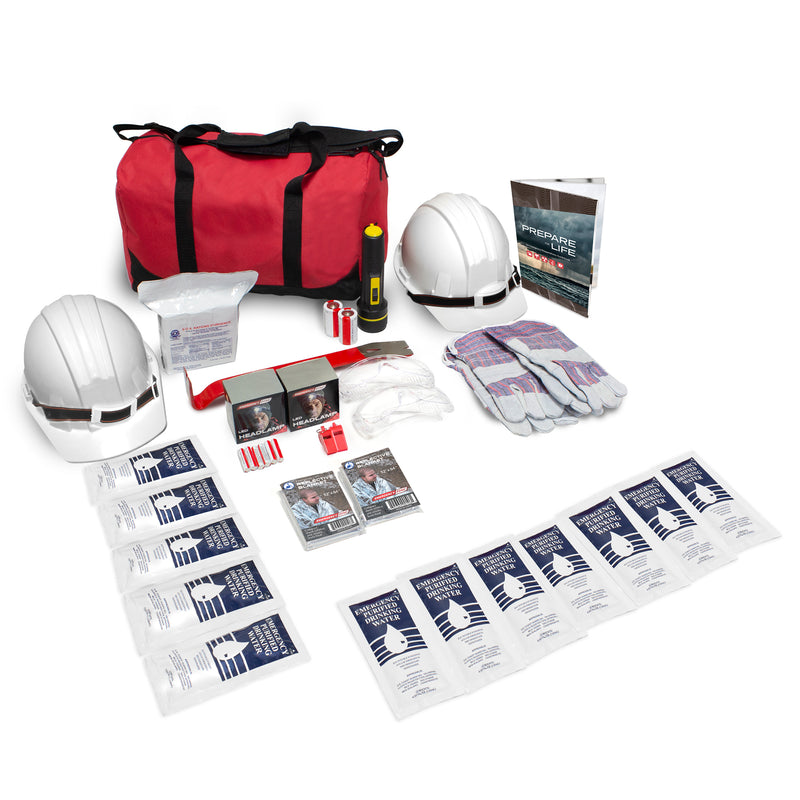 Emergency Zone 2 Person Basic Earthquake Backpack